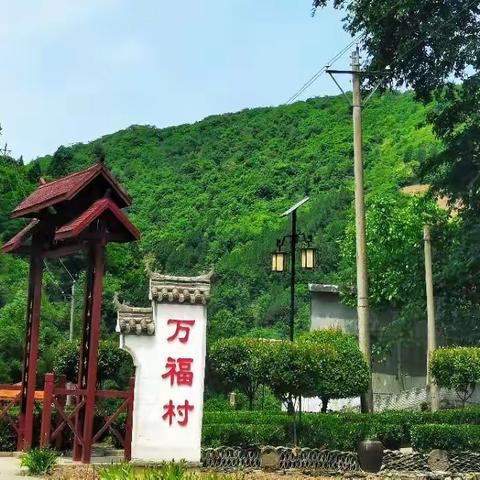 漫川关镇万福村“四好”联动全面推进“三百四千”工程