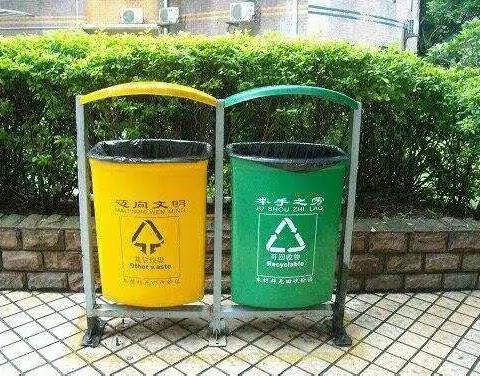 前哨农场幼儿园垃圾分类从我做起