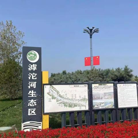 石家庄的后花园，滹沱河花海