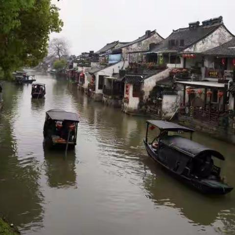 烟雨江南，梦里水乡