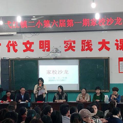 好习惯，促成长 ——弋江镇第二小学2020秋第六届第一期家校沙龙活动