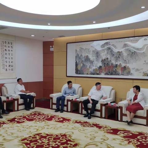 鄠邑区长裴靖瑜接待中建丝路投资建设集团来鄠投资考察