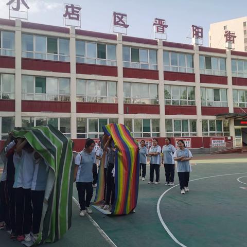 【学校】小店区晋阳街中学考前减压助力——积极心态，快乐“赢”考