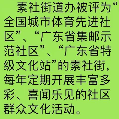 广州市海珠区素社街端午活动汇篇 2018.6.15