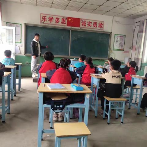 西古村小学防灾演练