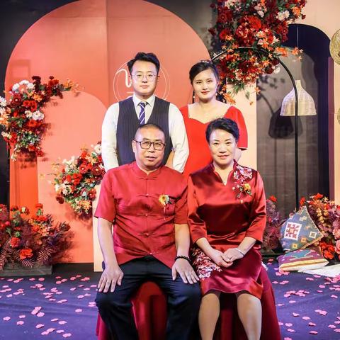 祝福孩子们百年好合幸福恩爱！