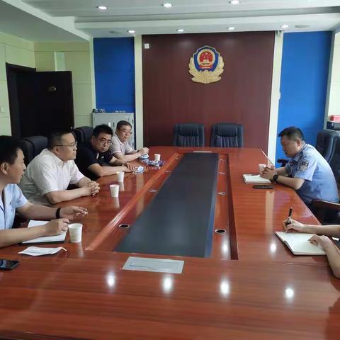 市税务局第四稽查局一行到我局调研指导工作