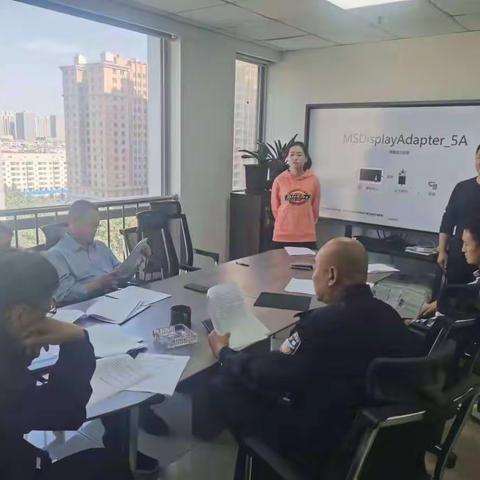 侯永副局长到经侦大队参加省厅经侦系统“论剑2021”比武汇报预演