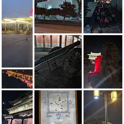 大同两日游（一）大同古城墙夜景及应县木塔