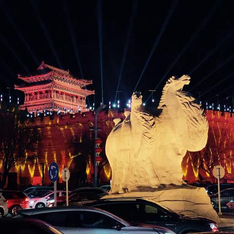 大美榆林老街六楼骑街历史悠久23年春节非遗年会更加辉煌