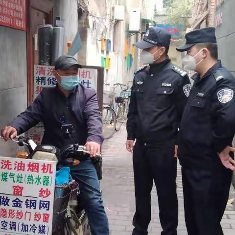 全力护航“二十大”解放门派出所组织开展辖区大清查