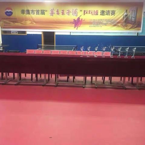 辛集市首届"茅台王子酒"乒乓球邀请赛成功举行