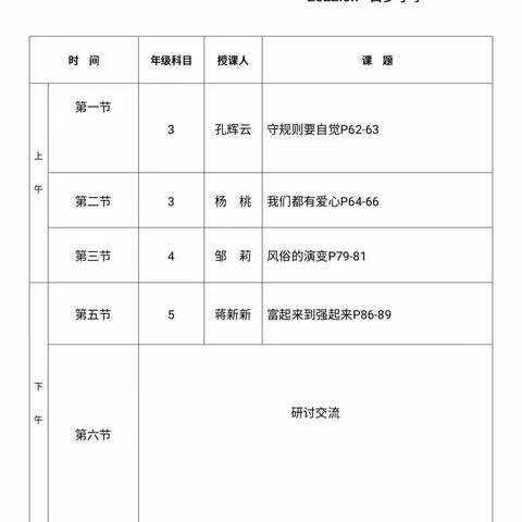 教有所获，研有所得——记罗陈乡中心校综合科赛课活动