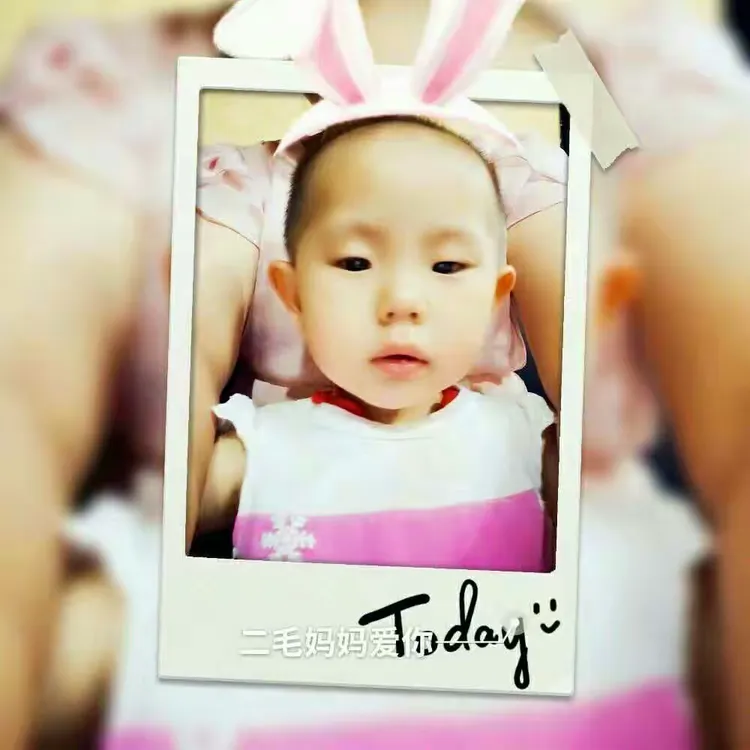 二毛是可爱的小兔子