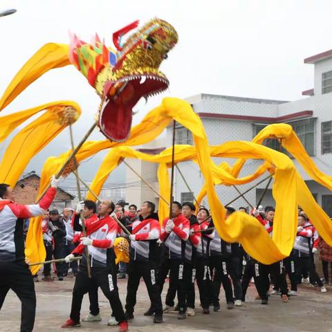 瑞雪兆丰年 湖南省临武县西山瑶族乡 寺湾村吉曰接龙仪式 2023年1月16日