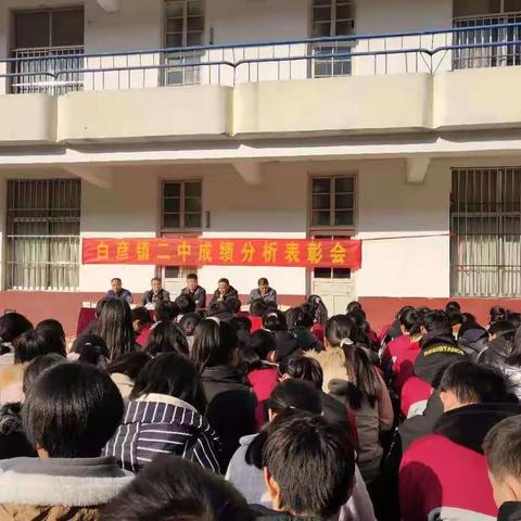 “不负光阴，砥砺前行”——平邑县白彦镇第二初级中学期中考试表彰大会
