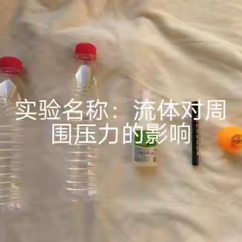 衡水四中七年级十五班王玟博科学家庭实验