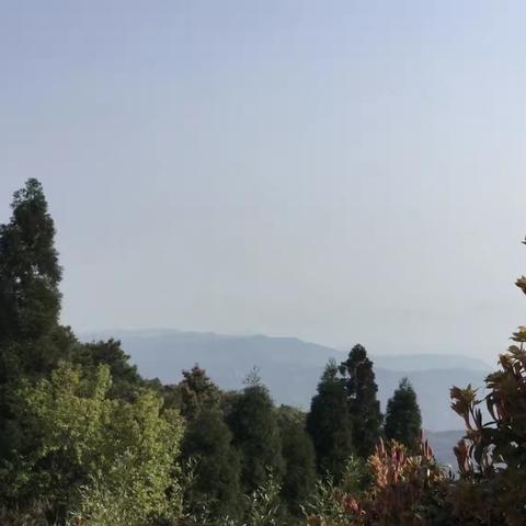 同学相邀回故乡  登玉山  忆童年    2021.3.27