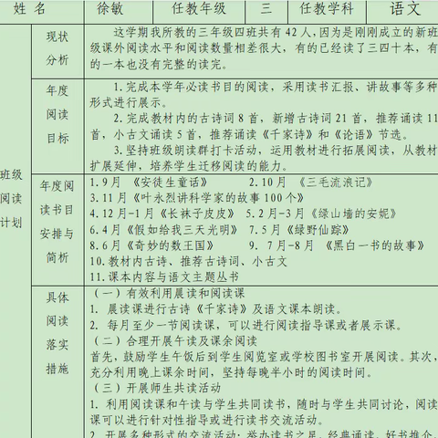 不积跬步，无以至千里，不积小流，无以成江海——记班级阅读那点事