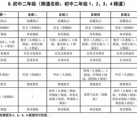 清水中学关于学生在线学习告家长书