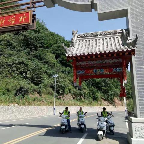 九峰镇铁腕治霾保卫蓝天巡查工作记实