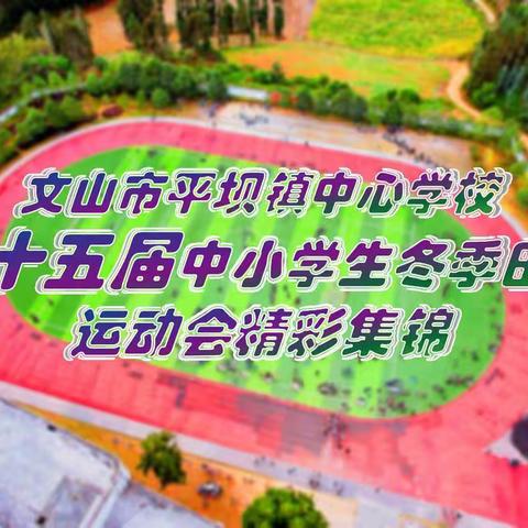 扬体育精神，展青春风采——文山市平坝镇中心学校第十五届中小学生冬季田径运动会精彩集锦