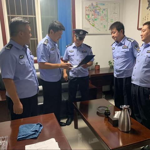航天分局对派出所等单位开展督导检查
