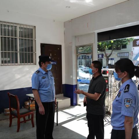 航天分局纪委书记余军前往分局窗口单位对疫情防控工作进行督导检查