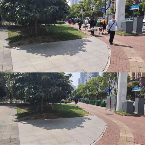 四新街门前三包工作动态