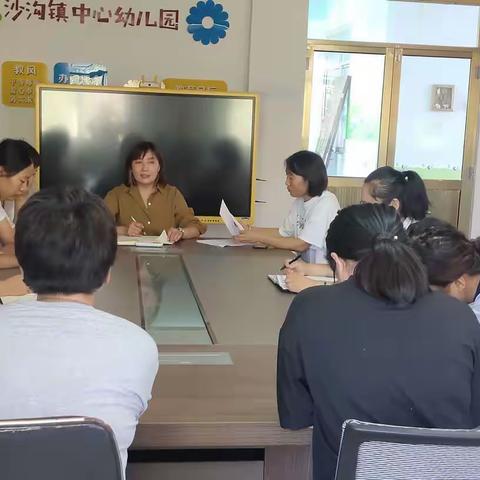 沙沟镇中心幼儿园开展疫情防控开学实战演练