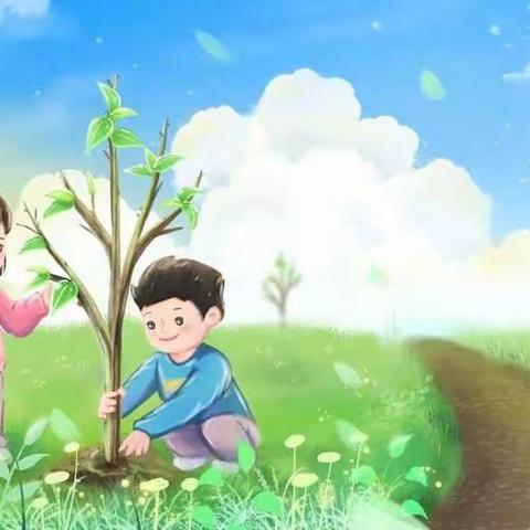 ❤️停课不停学，大一班植树节活动方案。🌳🌳🌳