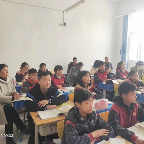 【全环境立德树人】推门听课观常态，交流研讨促提高——乐陵市丁坞镇乐福小学听“推门课”