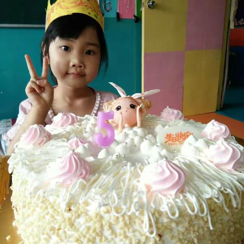 我五岁了，谢谢大家的祝福