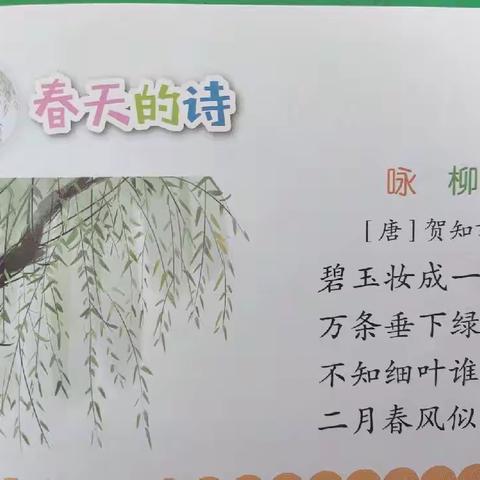 春天的诗—咏柳