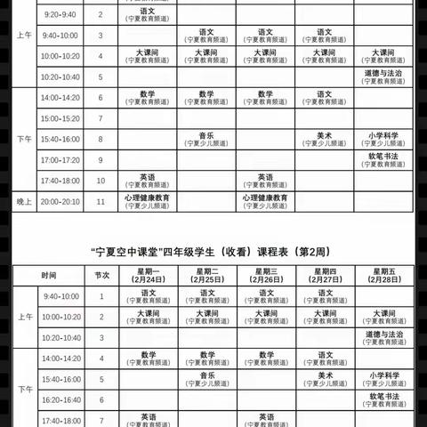 空中课堂解真知，居家学习亦精彩——九小四二班学生居家学习生活掠影