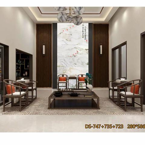 爆款山水画三拼