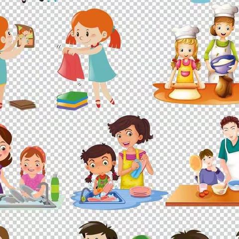 亲子共劳动，感恩点滴中