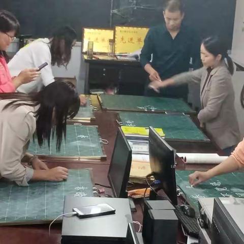 认真写字   端正做人——翟曲学校书法比赛纪实