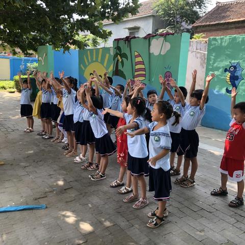 池塘里的小青蛙🐸——于寨幼儿园