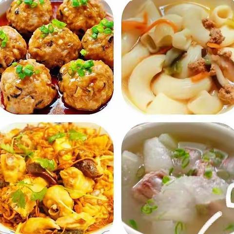 东城街道陶聪幼儿园第二周幼儿营养食谱