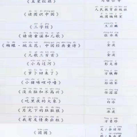 畅享童年 快乐成长                                     102班特色语文寒假作业