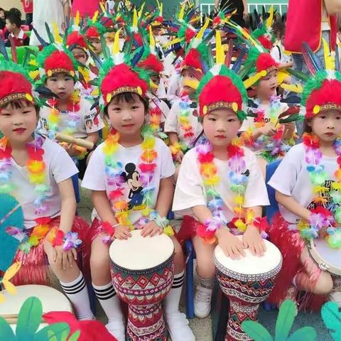 石花镇中心幼儿园彩虹班：“欢乐六一，童梦飞扬”－－六一主题活动