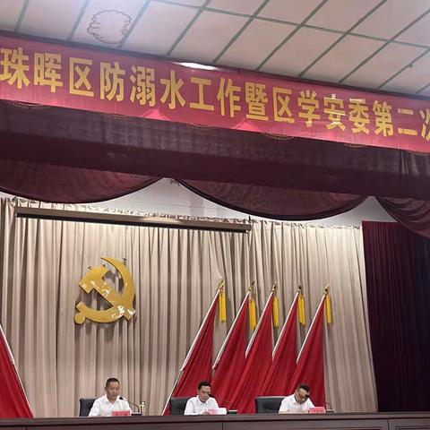 2023年珠晖区防溺水工作暨区学安委第二全体会议