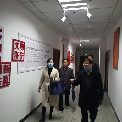 县委常委、组织部部长赵胜利到县文化中心调研县党建馆建设工作