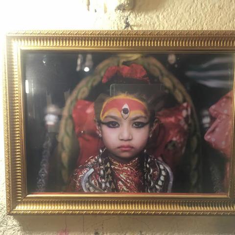 尼泊尔加德满都遇见库玛丽“活女神”纪实2019/11/11