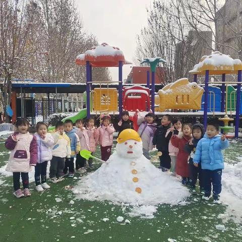 第一幼儿园小三班“冬天不怕冷”主题活动