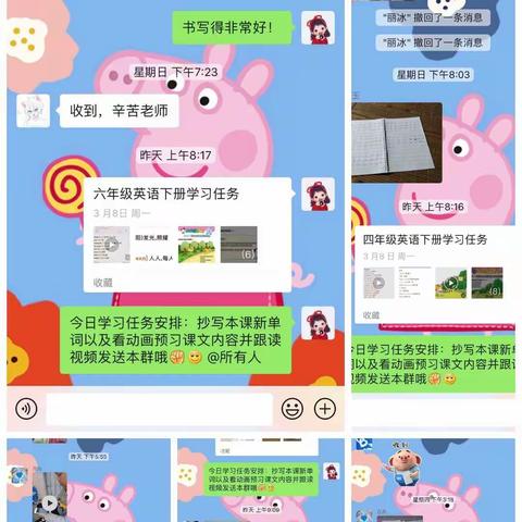 文昌市龙马中心小学“停课不停学，线上辅导教学”活动第四周小结