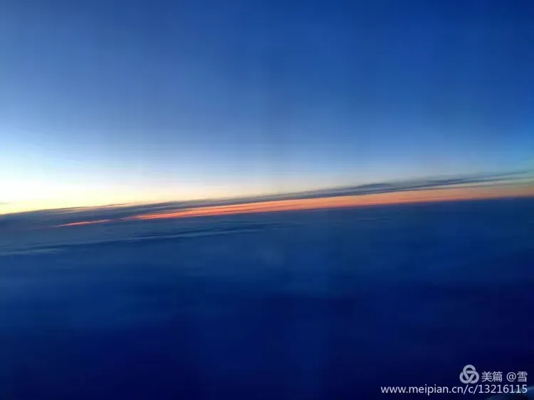九霄云外看夕阳