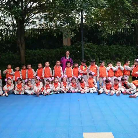 金沙馨园幼儿园2018年迎新年幼儿园体育花汇