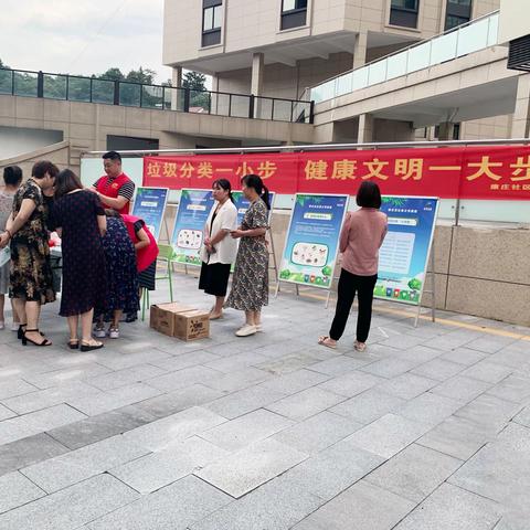 “垃圾分类一小步、健康文明一大步”——记时代花园小区垃圾分类宣传活动